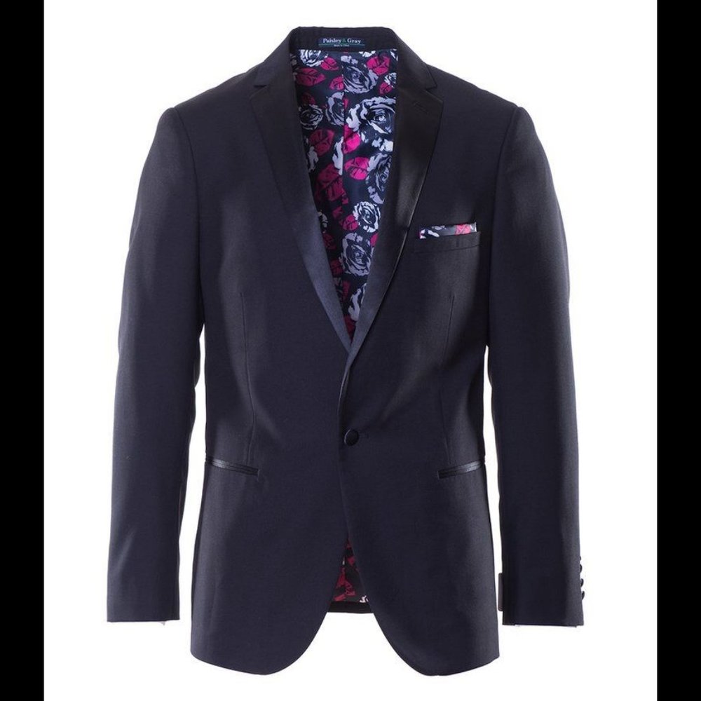 Slim fit Tuxedo jacket - notch label